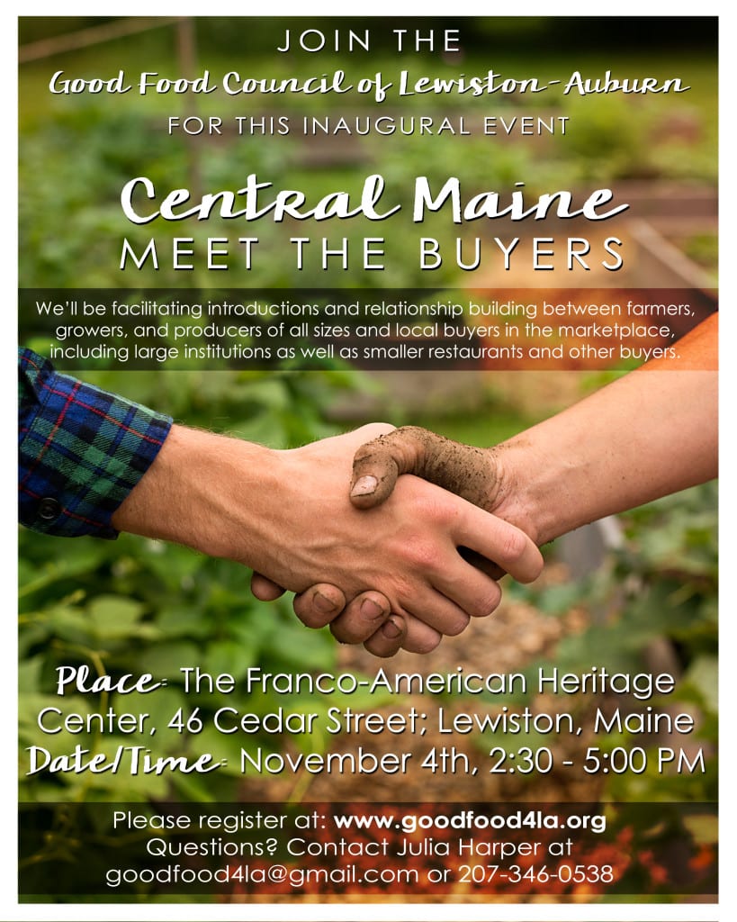 Central Maine Meet the Buyers Event on 11/14/15