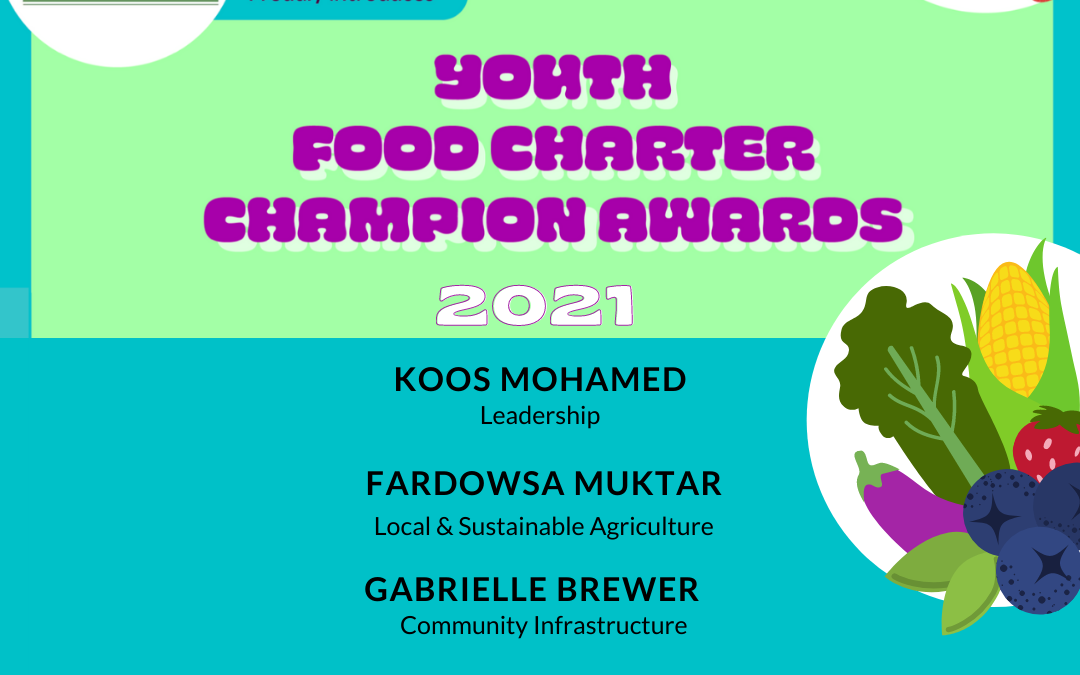 Announcing 2021 Youth Food Charter Champion Award Winners