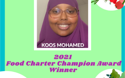 Koos Mohamed – 2021 Leadership Food Charter Champion Award